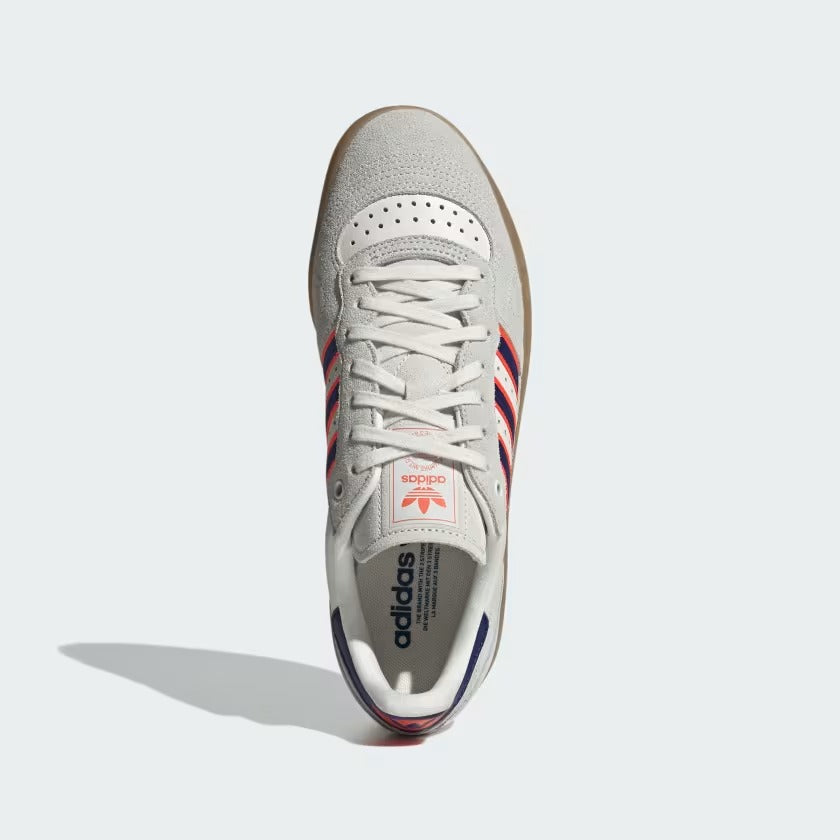 Men's Adidas Handball Top RM Shoes - Crystal White/ Victory Blue/Solar Red