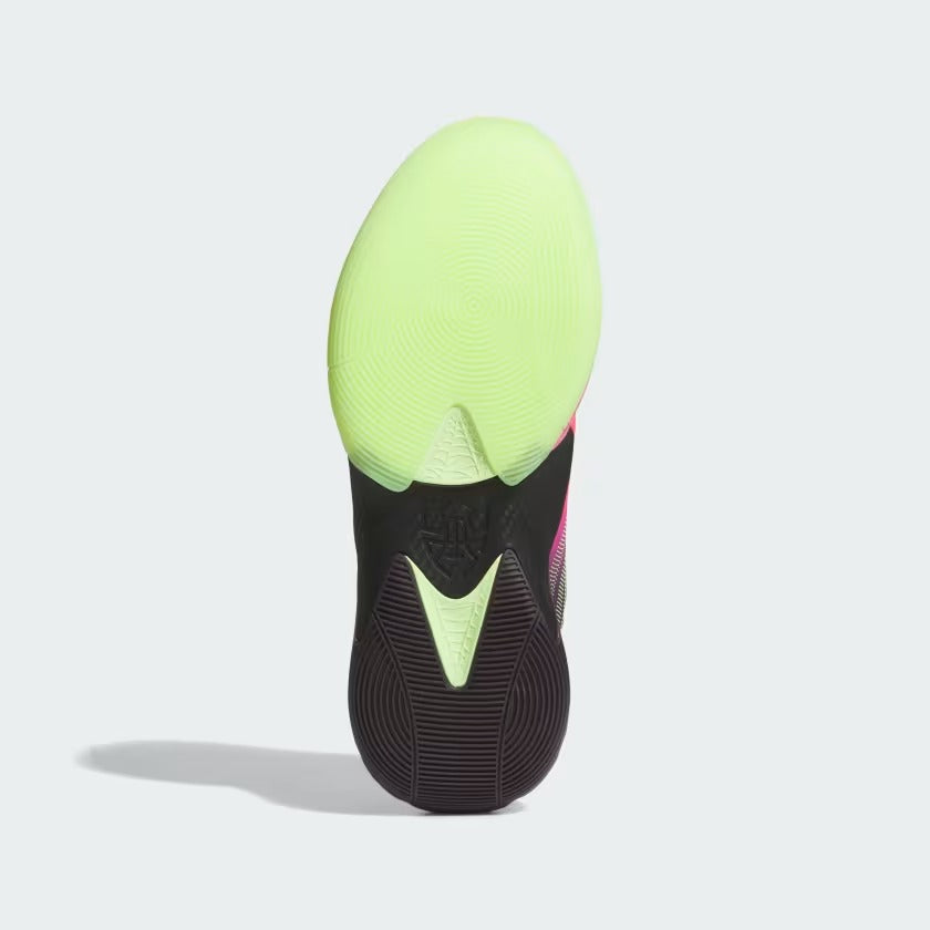 Men's Adidas D.O.N. Issue 7 - Aurora Black/Lucid Pink/Hi-Res Yellow