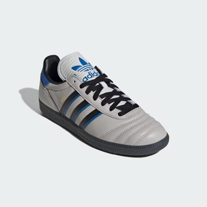 Men's Adidas Samba JP Shoes - Grey One/Core Black/Carbon
