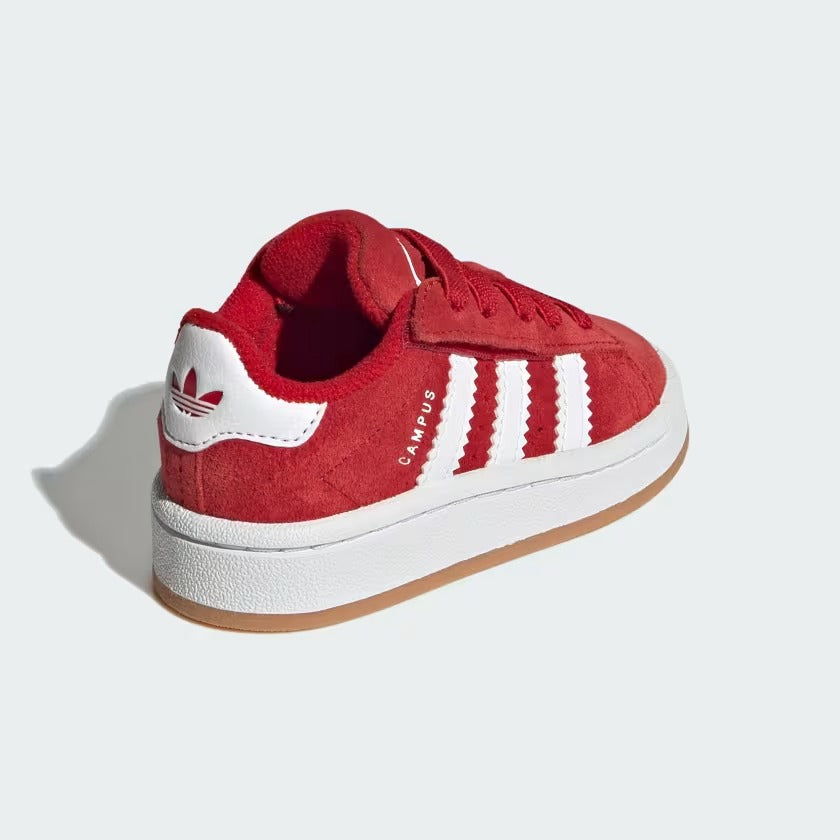 Infant's Adidas Campus 00s Comfort Closure Elastic Lace Shoes - Red/White