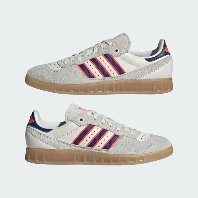 Men's Adidas Handball Top RM Shoes - Crystal White/ Victory Blue/Solar Red