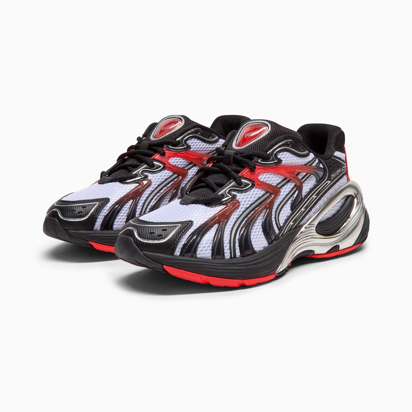 Men's Puma Inverse PUMATECH-X - White/Black/All Time Red