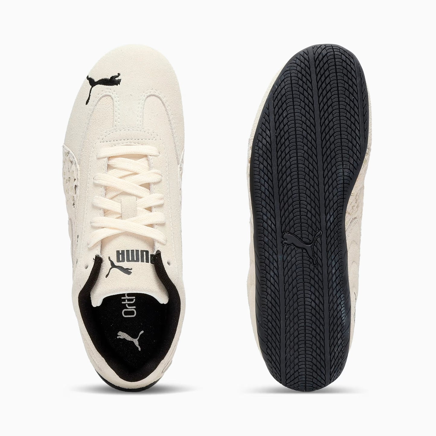 Pre School Puma Speedcat - Sugared Almond/Gold