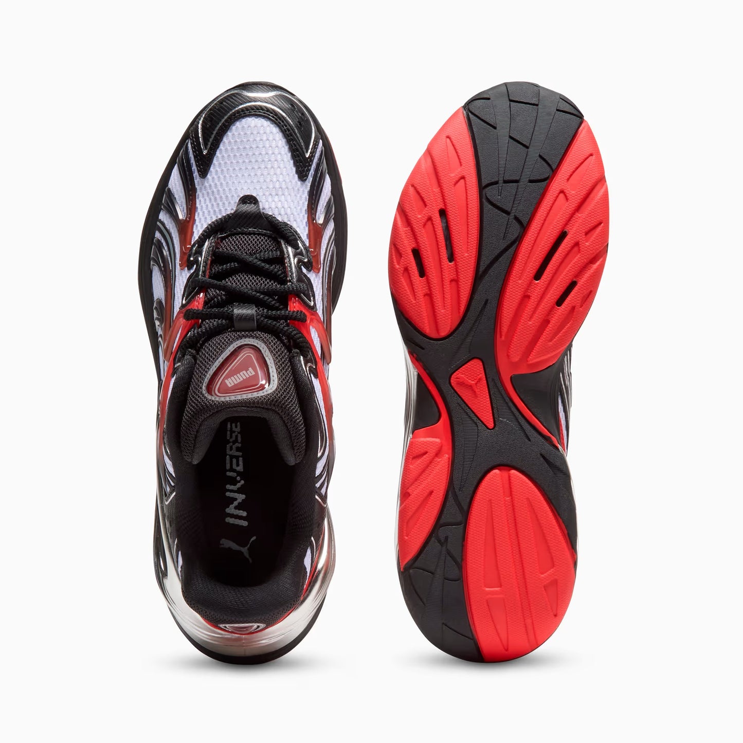 Men's Puma Inverse PUMATECH-X - White/Black/All Time Red