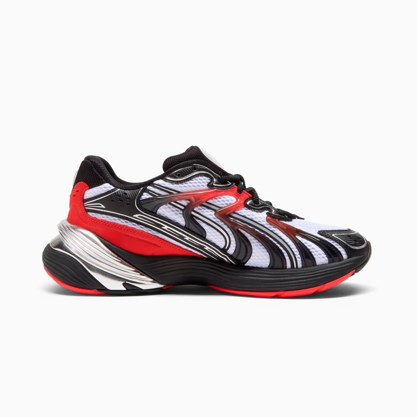 Men's Puma Inverse PUMATECH-X - White/Black/All Time Red
