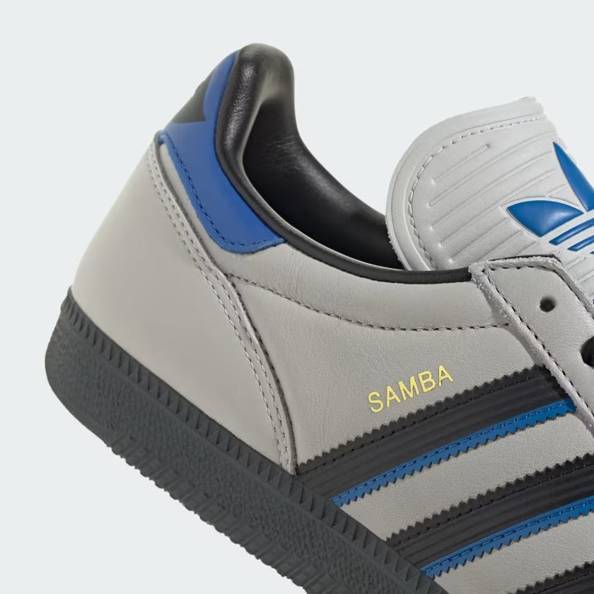 Men's Adidas Samba JP Shoes - Grey One/Core Black/Carbon