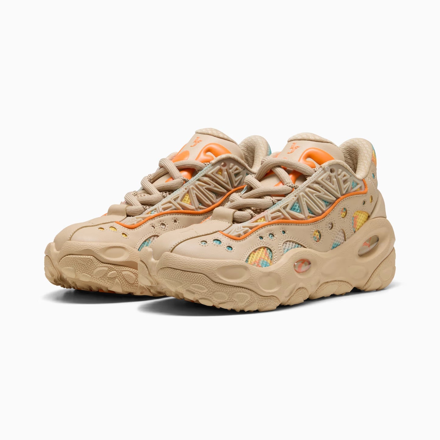 Men's Puma LaFrancé RNR “Flare” - Light Sand/Orange Glo/Aquatic