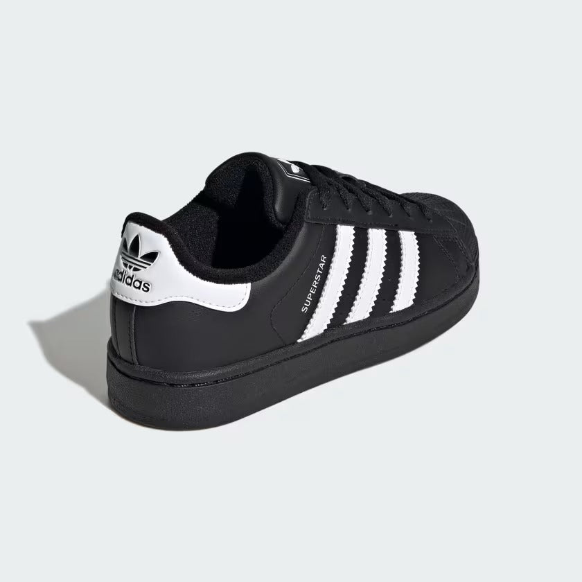 Pre School Adidas Superstar II Shoes - Black/White