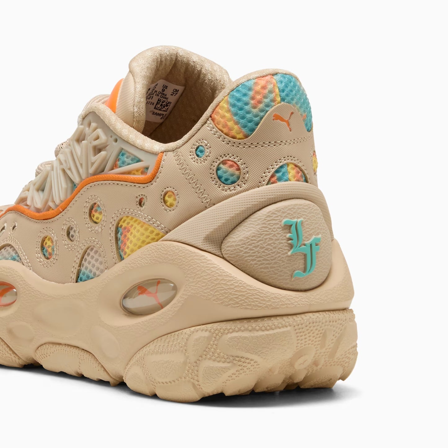 Men's Puma LaFrancé RNR “Flare” - Light Sand/Orange Glo/Aquatic