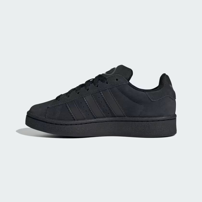 Grade School Adidas Campus 00s Shoes - Black/Black