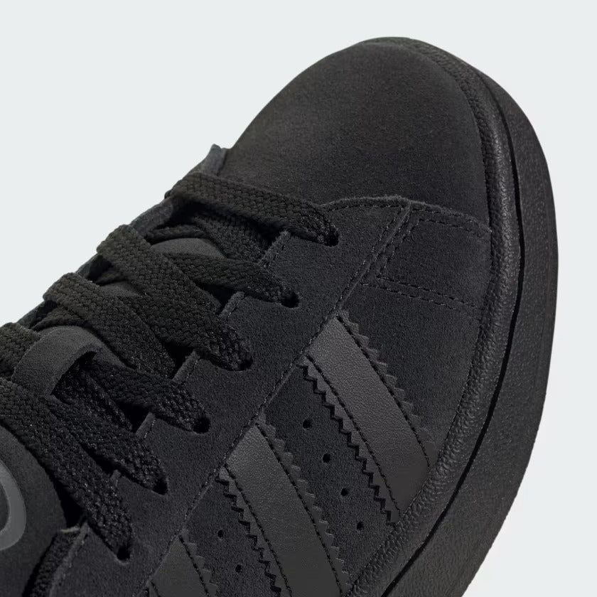 Grade School Adidas Campus 00s Shoes - Black/Black