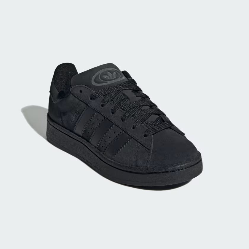 Grade School Adidas Campus 00s Shoes - Black/Black