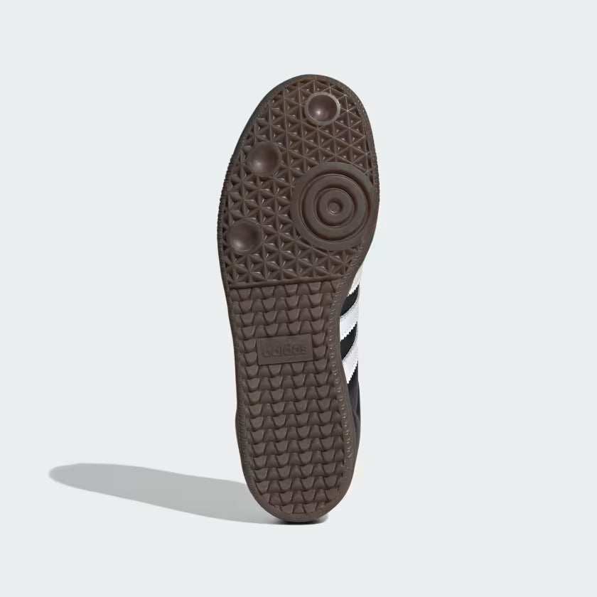 Men's Adidas x Jeremy Scott Samba OG Shoes - Core Black/Cloud White/Gum