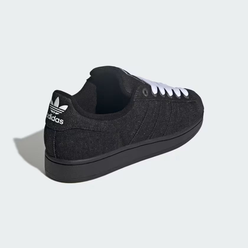 Men's Adidas Superstar II Shoes - Core Black/Core Black/Cloud White