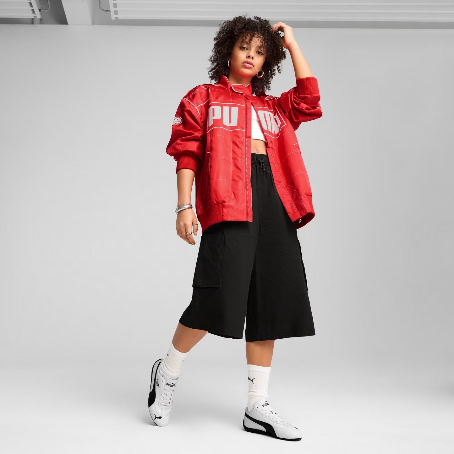 Women's Puma Speedcat Full Leather - White