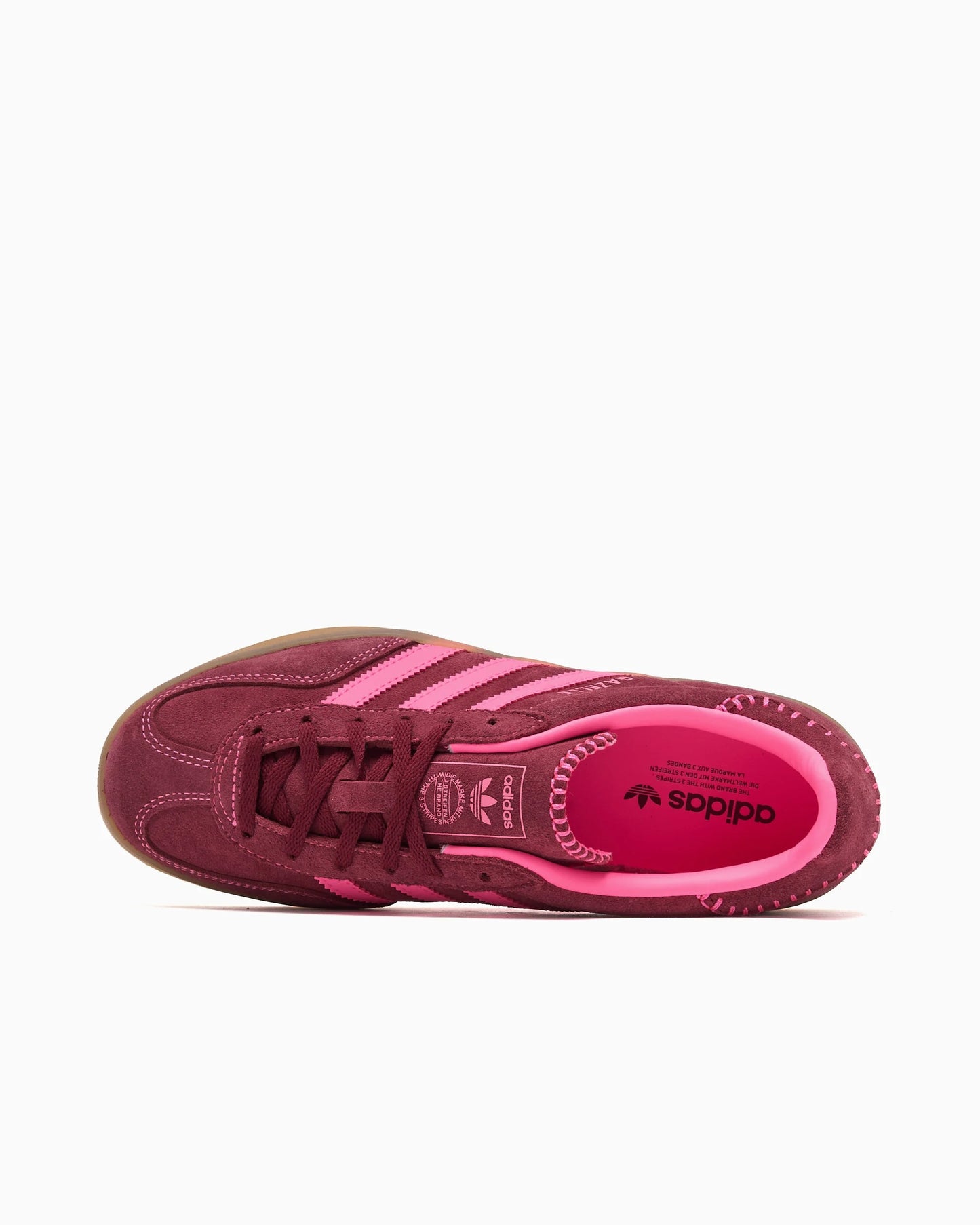 Women's Adidas Gazelle Indoor Shoes - Lucid Pink/Noble Maroon