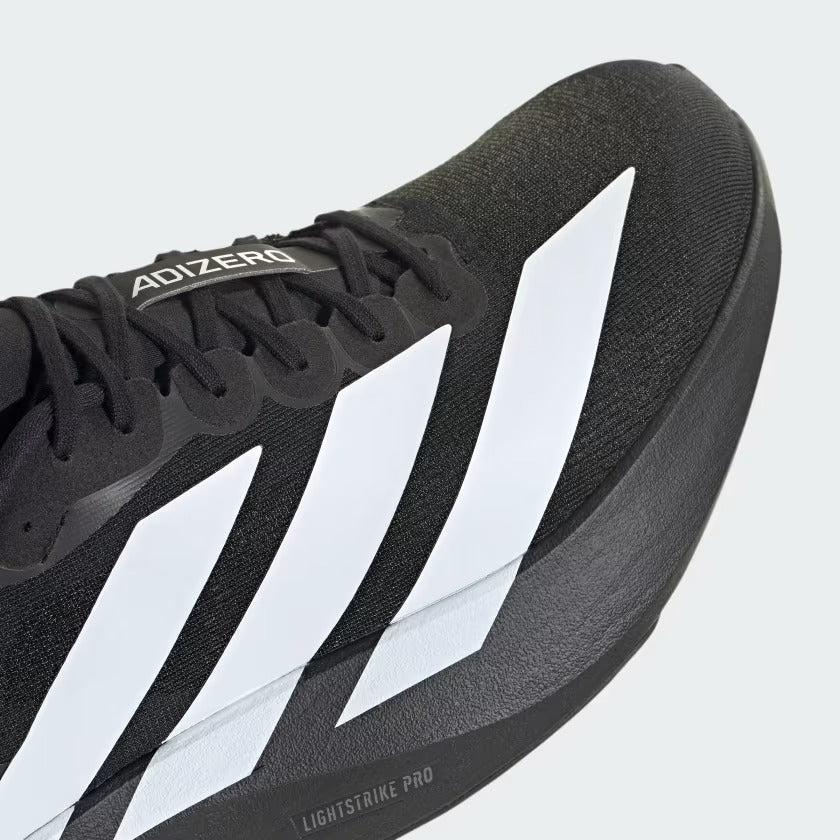 Men's Adidas Adizero EVO SL Shoes - Black/White