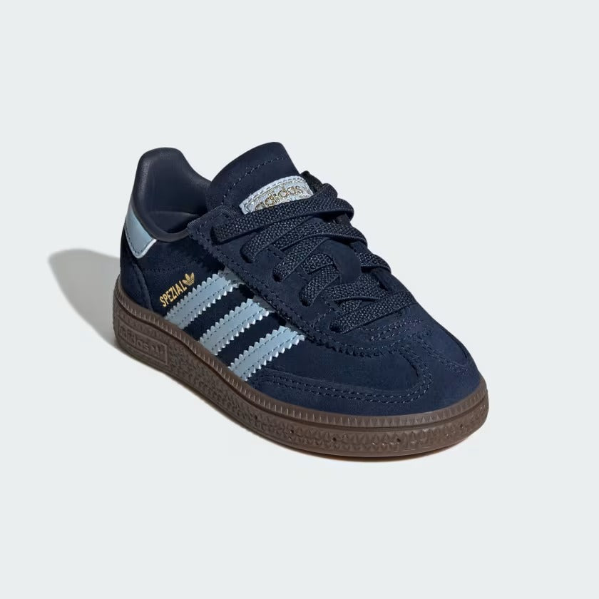 Infant's Adidas Handball Spezial Comfort Closure Shoes - Collegiate Navy/Clear Sky