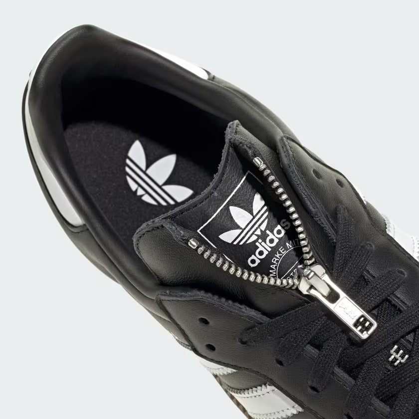 Men's Adidas x Jeremy Scott Samba OG Shoes - Core Black/Cloud White/Gum