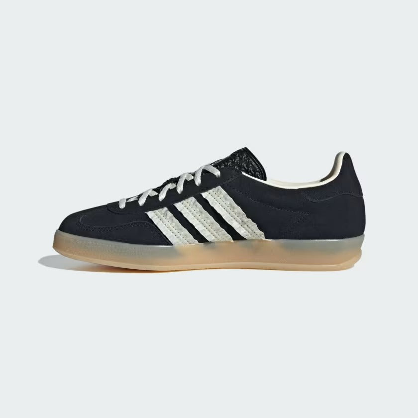 Women's Adidas Gazelle Indoor Shoes - Core Black/White Cream/Gum