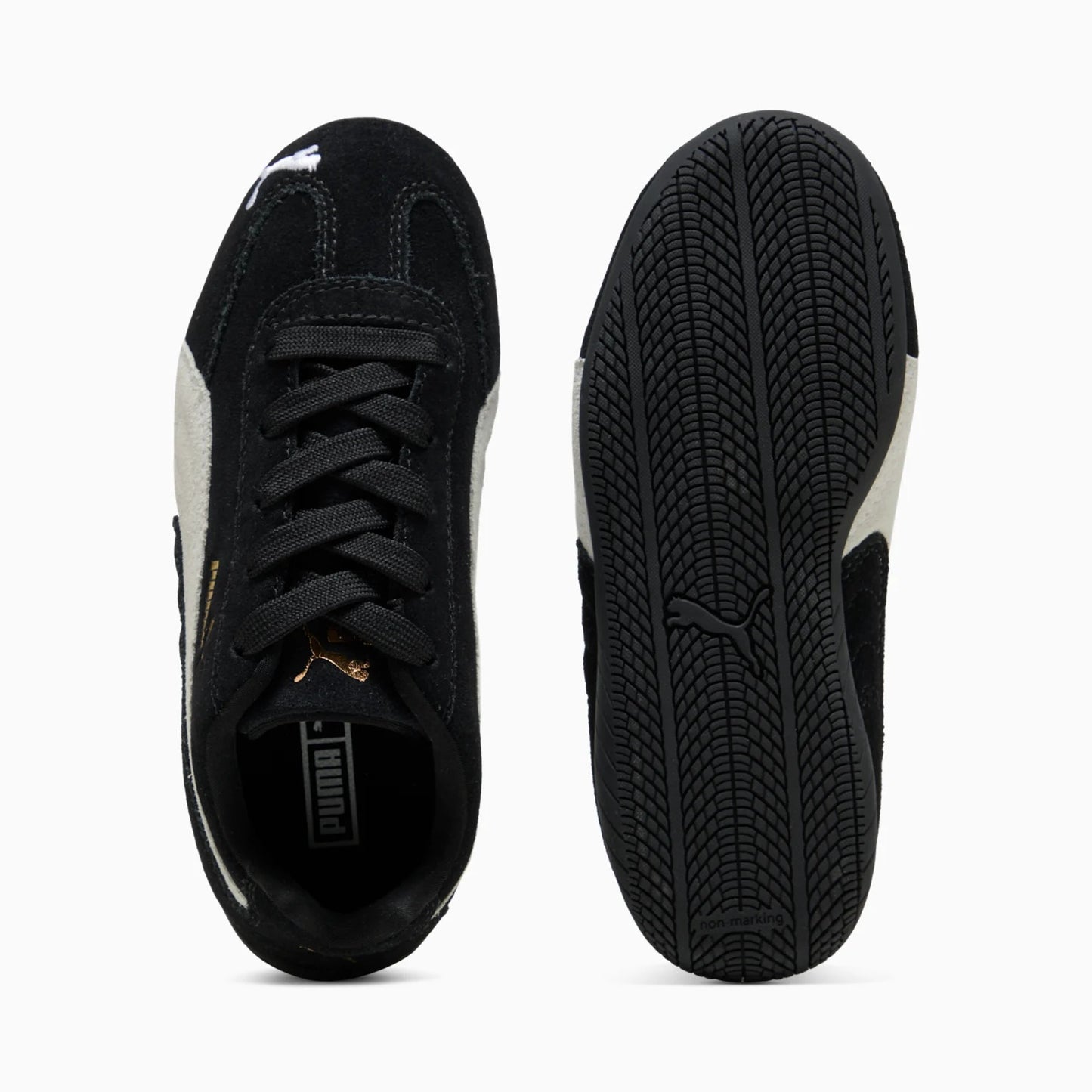 Pre School Puma Speedcat - Black/White