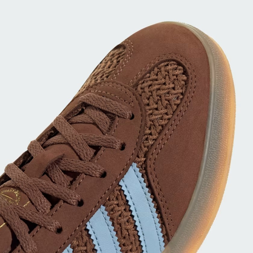 Women's Adidas Gazelle Indoor Shoes - Preloved Brown/Clear Sky