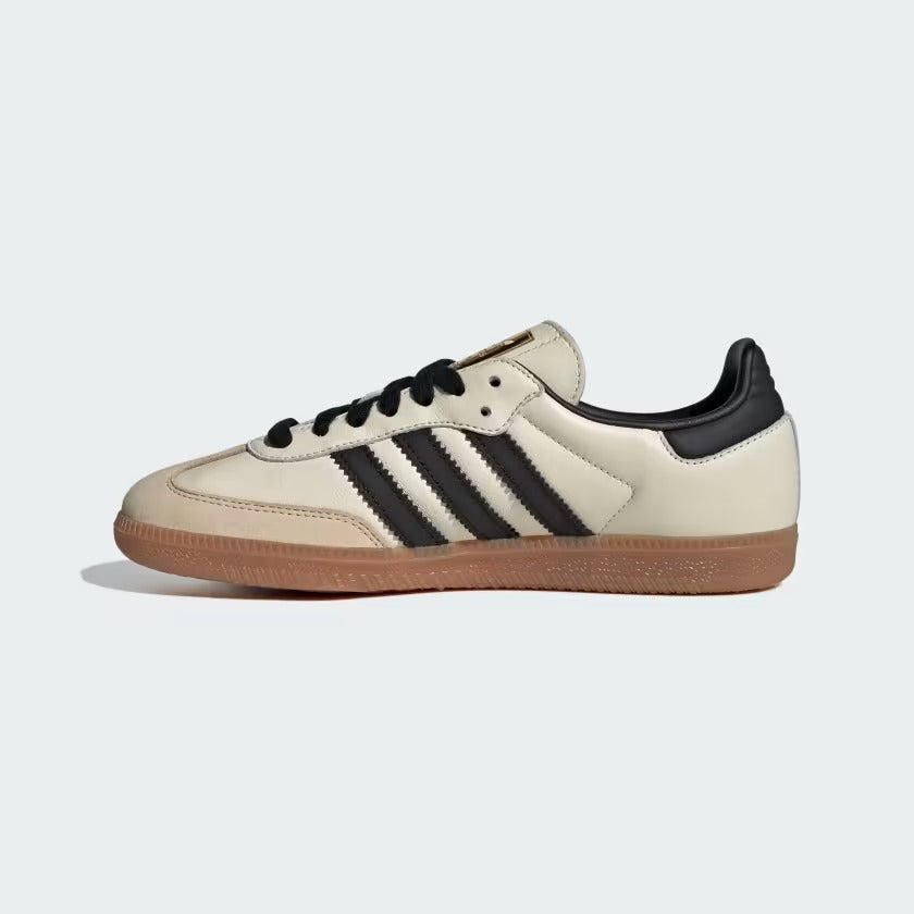 Women's Adidas Samba OG Shoes - Cream White/Core Black/Sand Strata