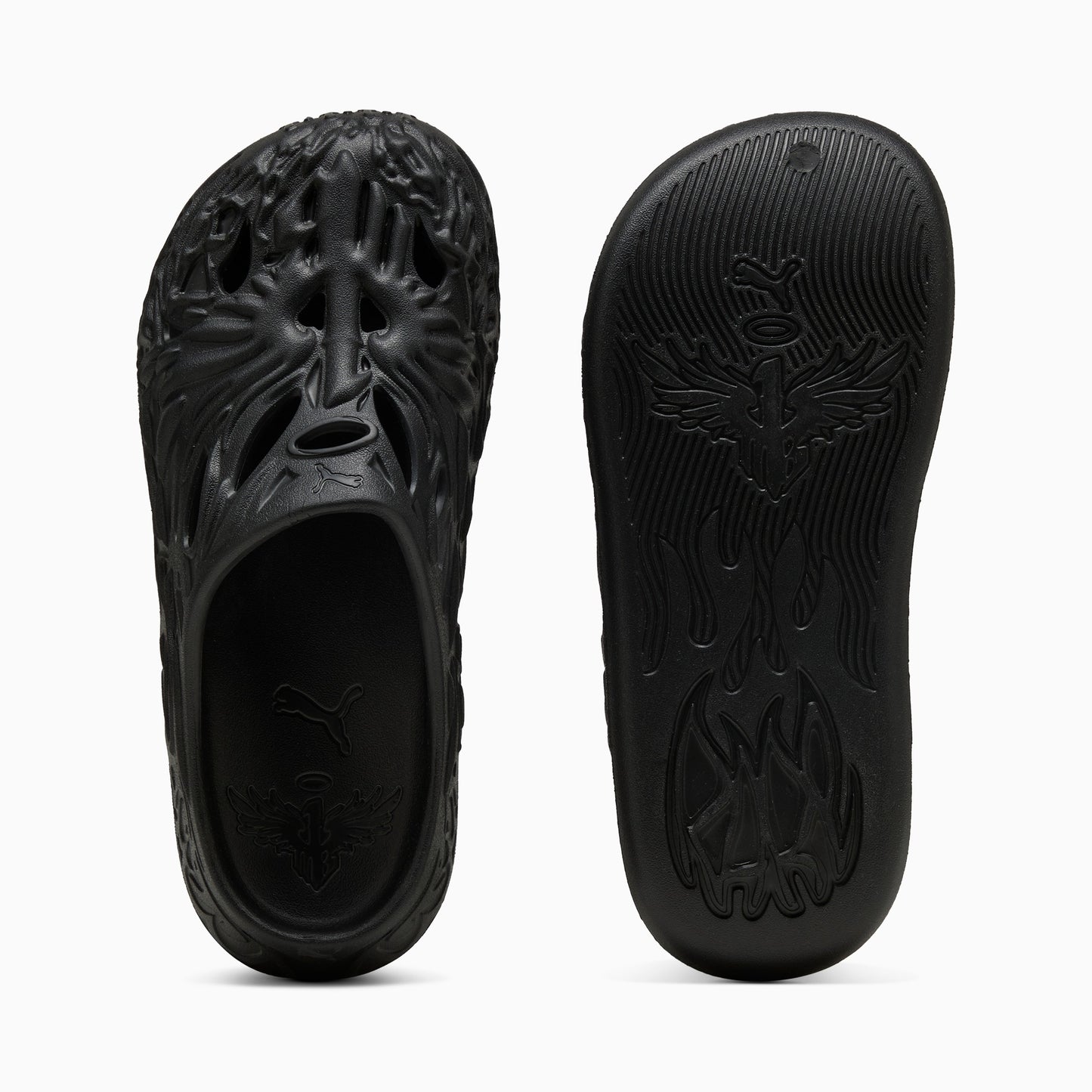 Men's Puma MB.04 Basketball Slides - Black