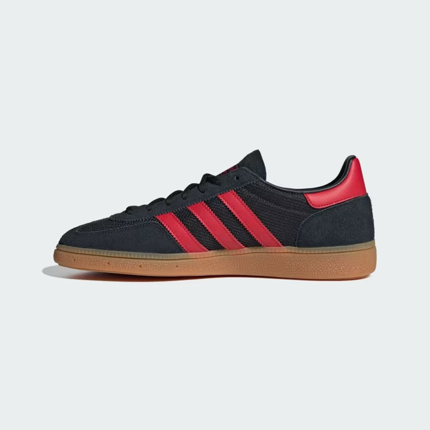 Men's Adidas Handball Spezial Shoes - Core Black/Better Scarlet/Gum