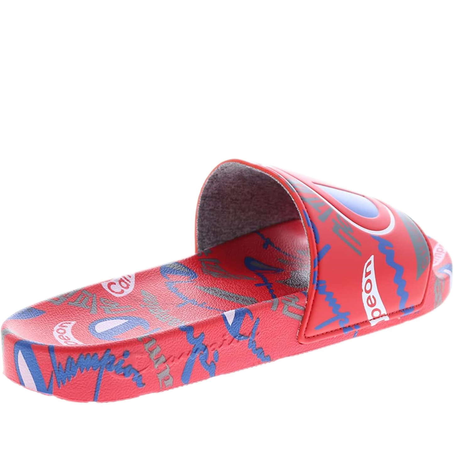 Men's Champion IPO International Slides - Scarlet/ White