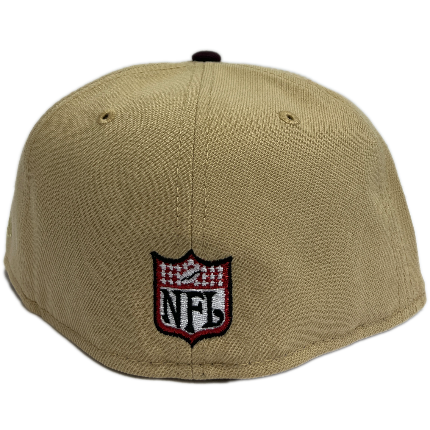 New Era Tampa Bay Buccaneers 59Fifty Fitted Hat - Cream/ Maroon