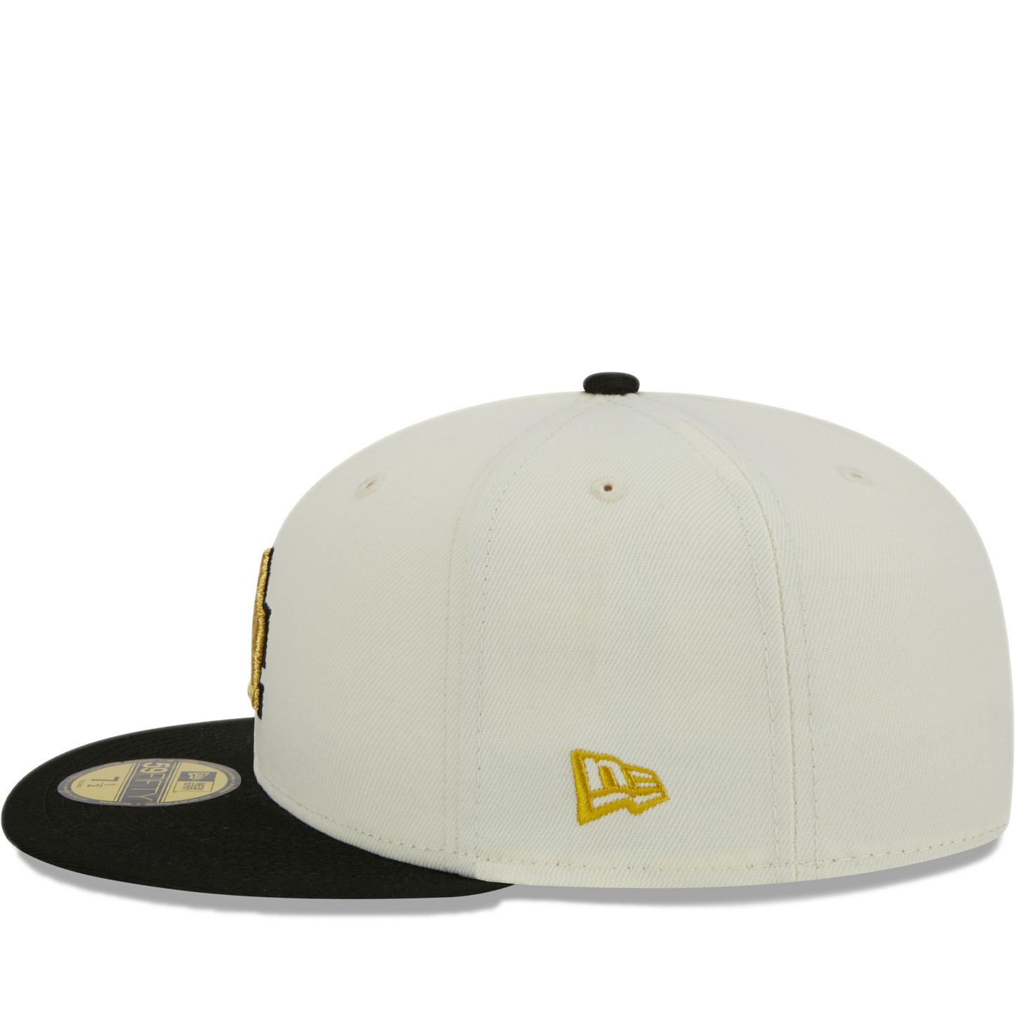 New Era Los Angeles Dodgers City Icon 59FIFTY Fitted Hat - White/ Black/ Grey