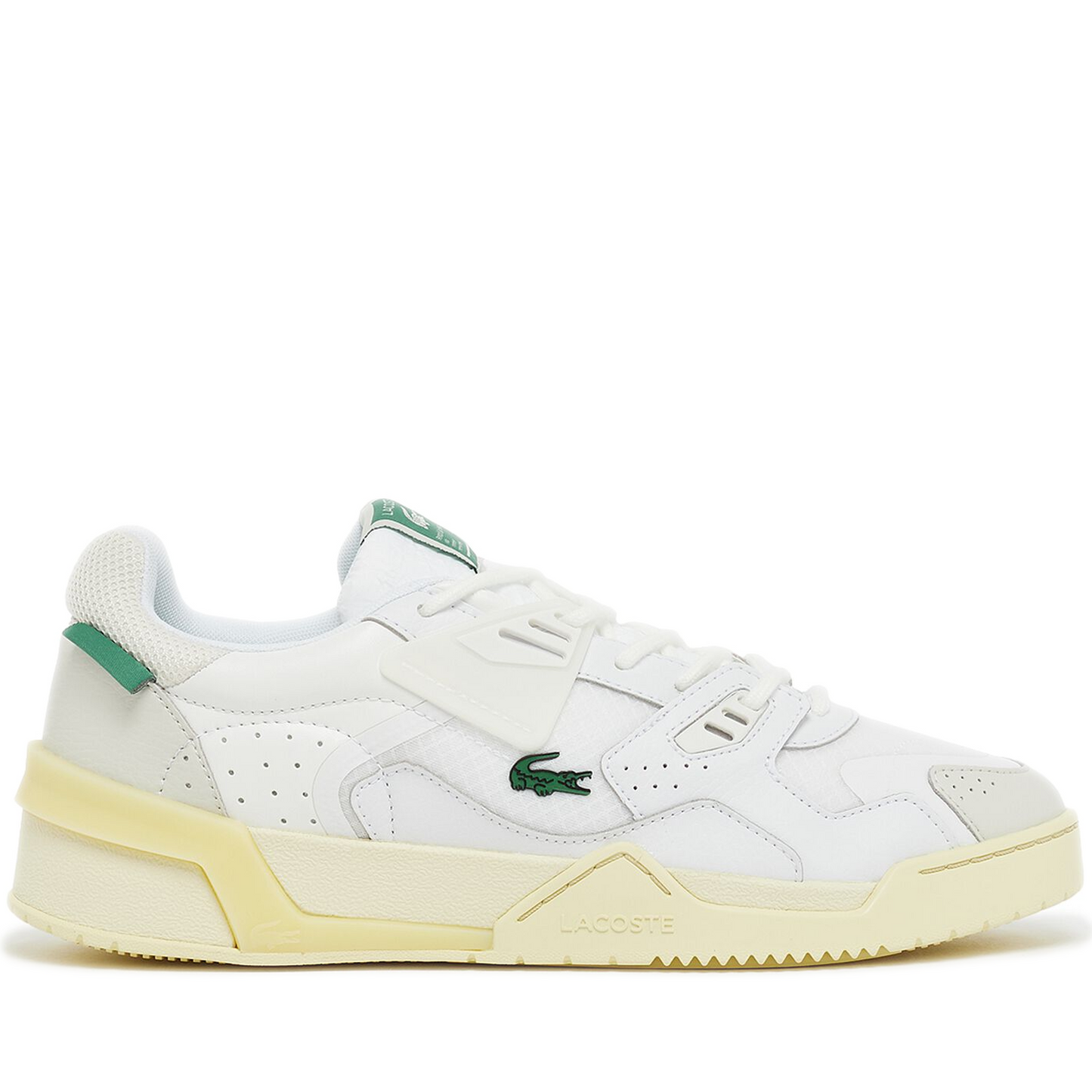 Men's Lacoste LT 125 Sneakers - White/Light Yellow