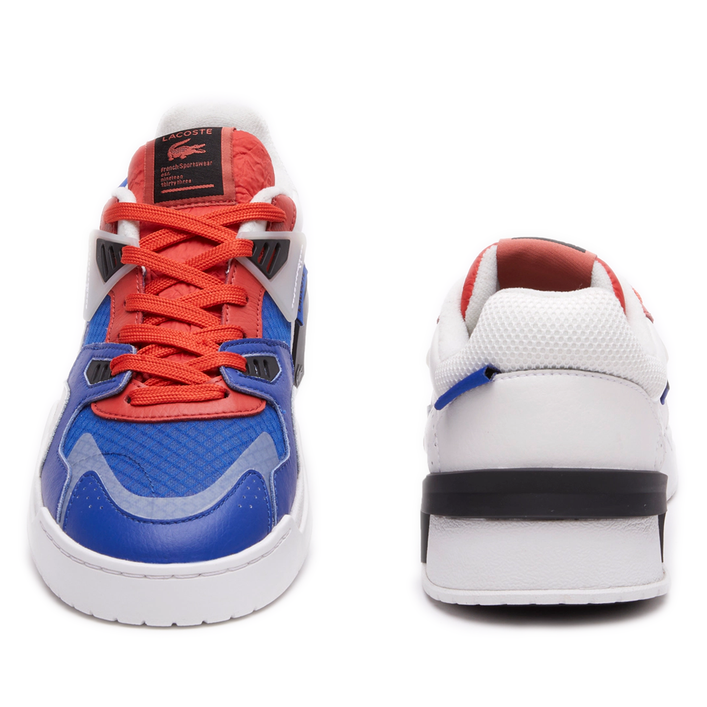 Men's Lacoste LT Court Sneakers - Dark Blue/White