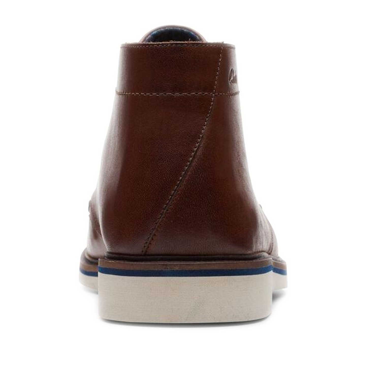 Men's Clarks Malwood Mid - Dark Tan Leather