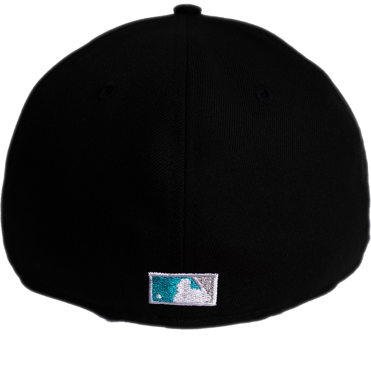 New Era Florida Marlins 59Fifty Fitted Hat - Black/ Blue