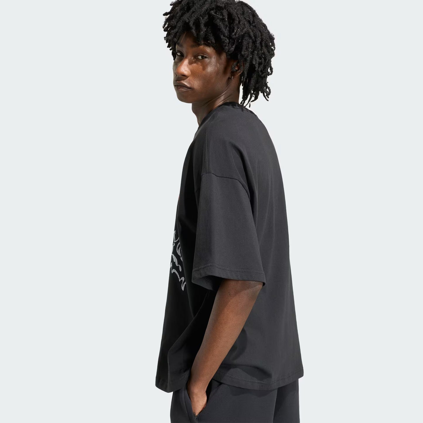 Men's Adidas Marvel Galactus T-Shirt - Black