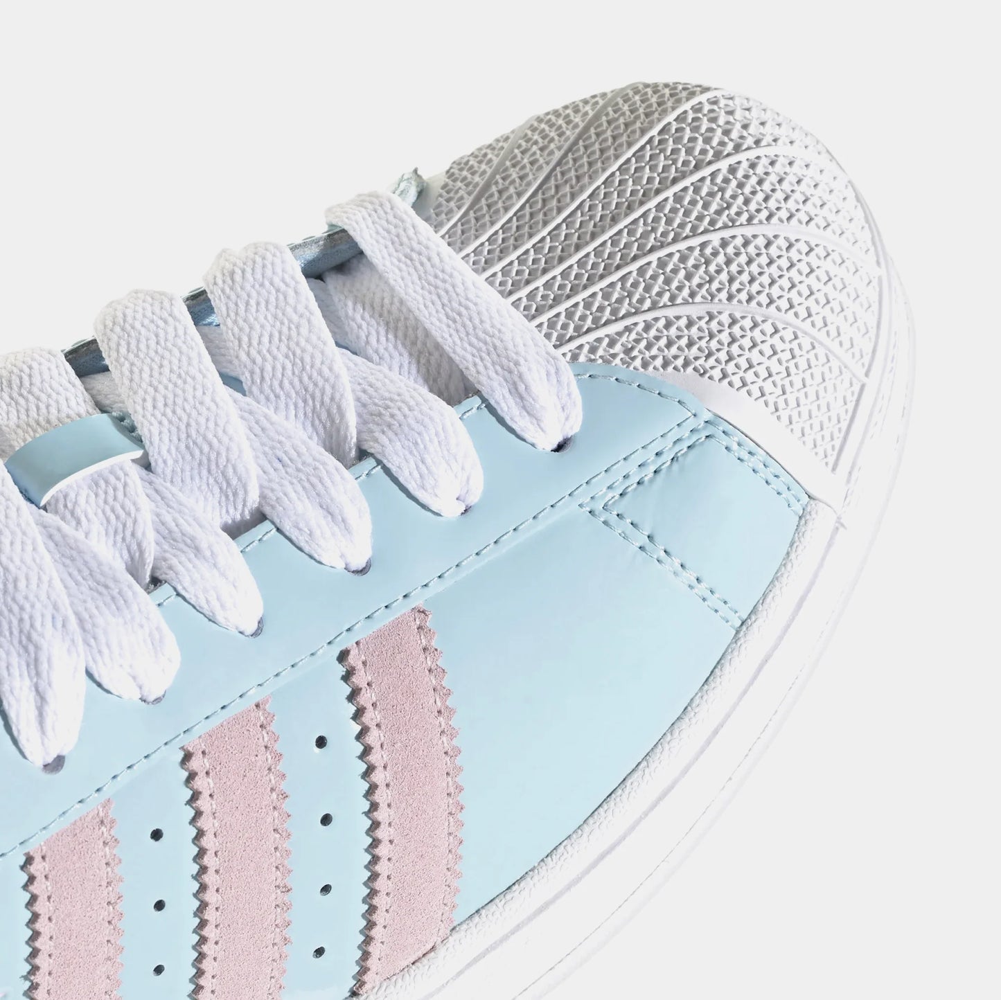 Men's Adidas Superstar II Easter - Ice Blue / Pink