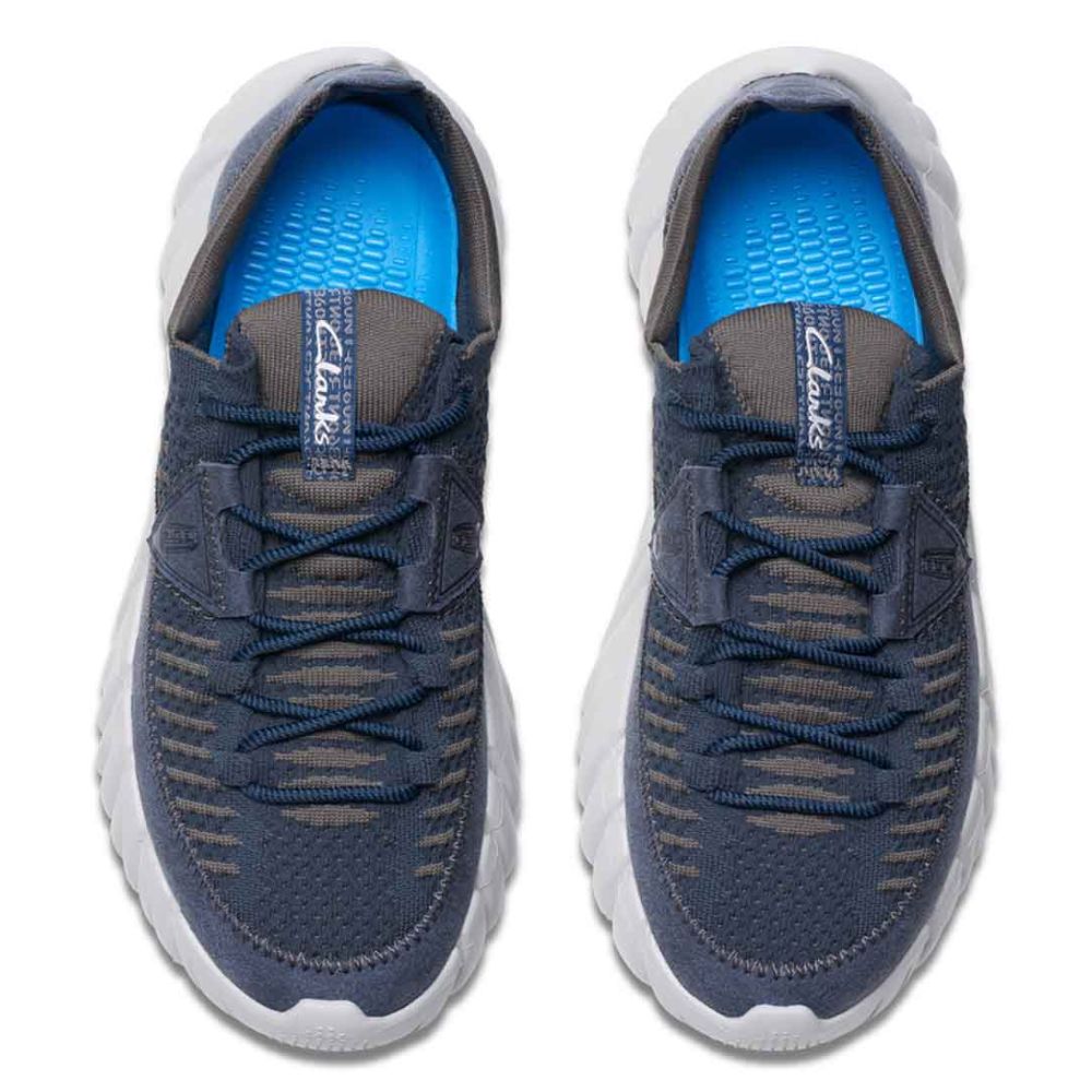 Men's Clarks Nature 360 - Navy Combi