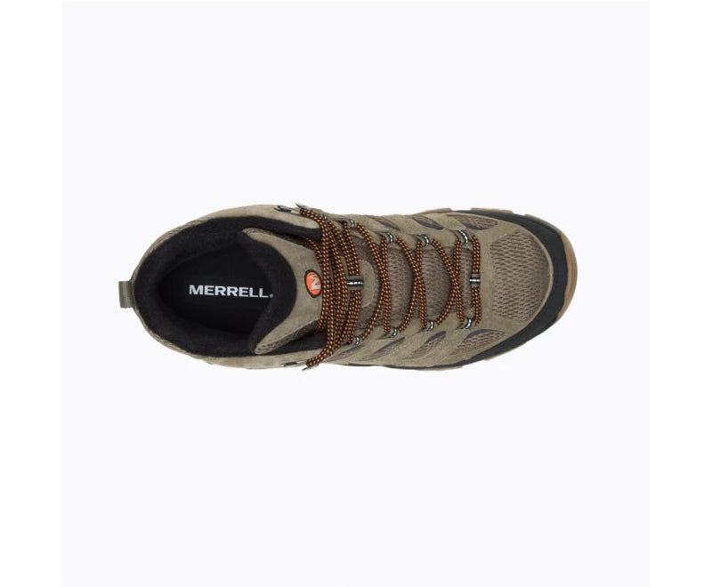 Men's Merrell Moab 3 Mid Waterproof Hiking Boots - Olive / Gum