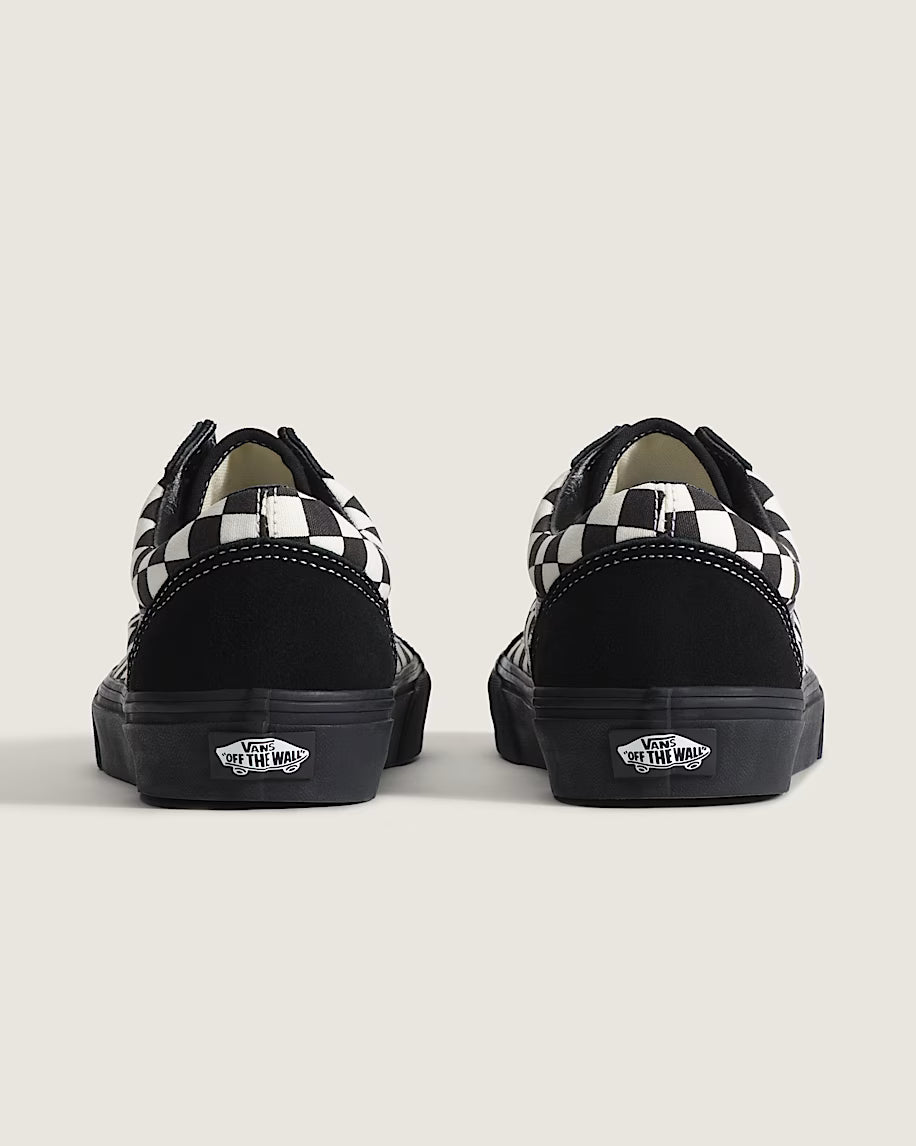 Men's Vans Old Skool Checkerboard - Black / White