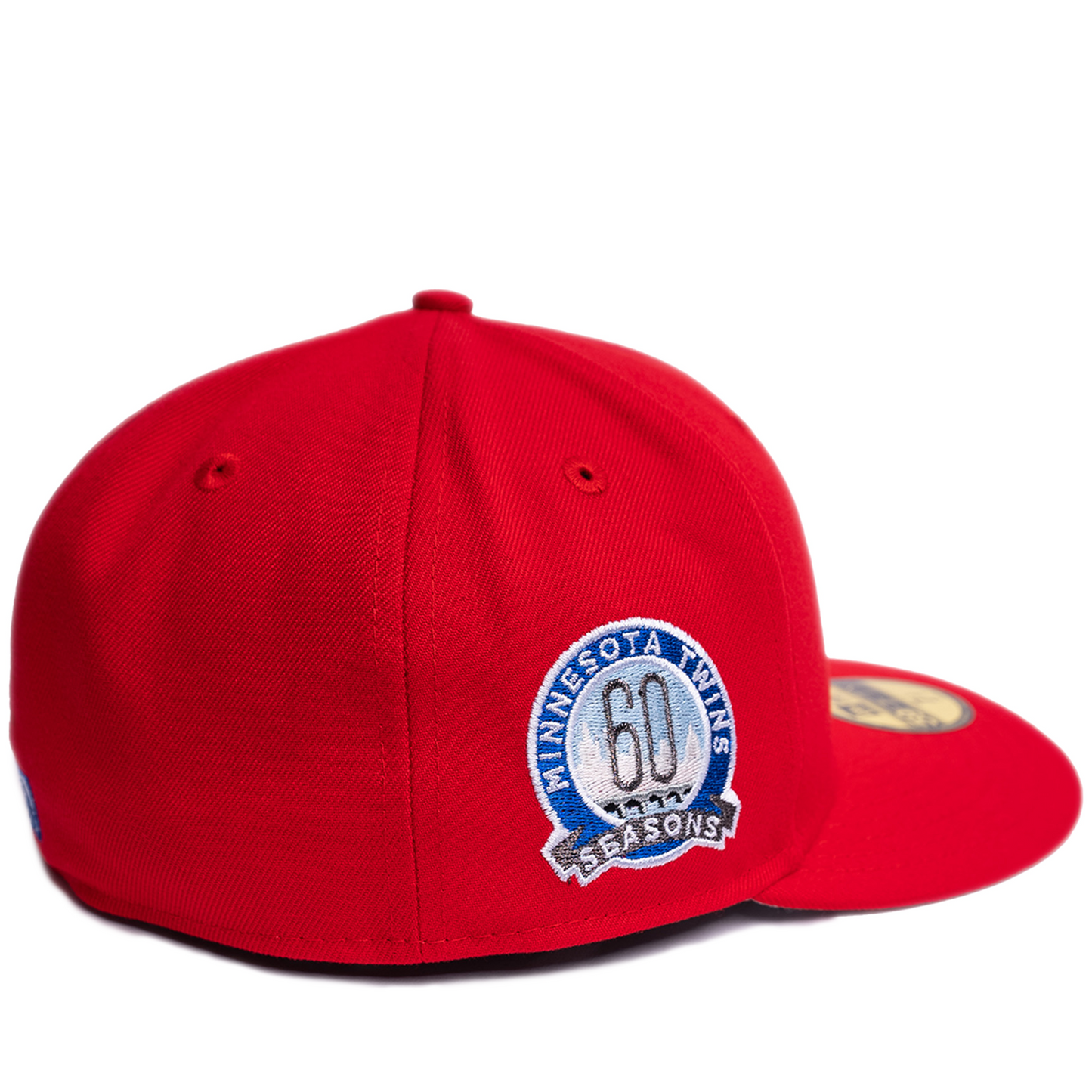 New Era Minnesota Twins 59Fifty Fitted Hat - Front Door Red
