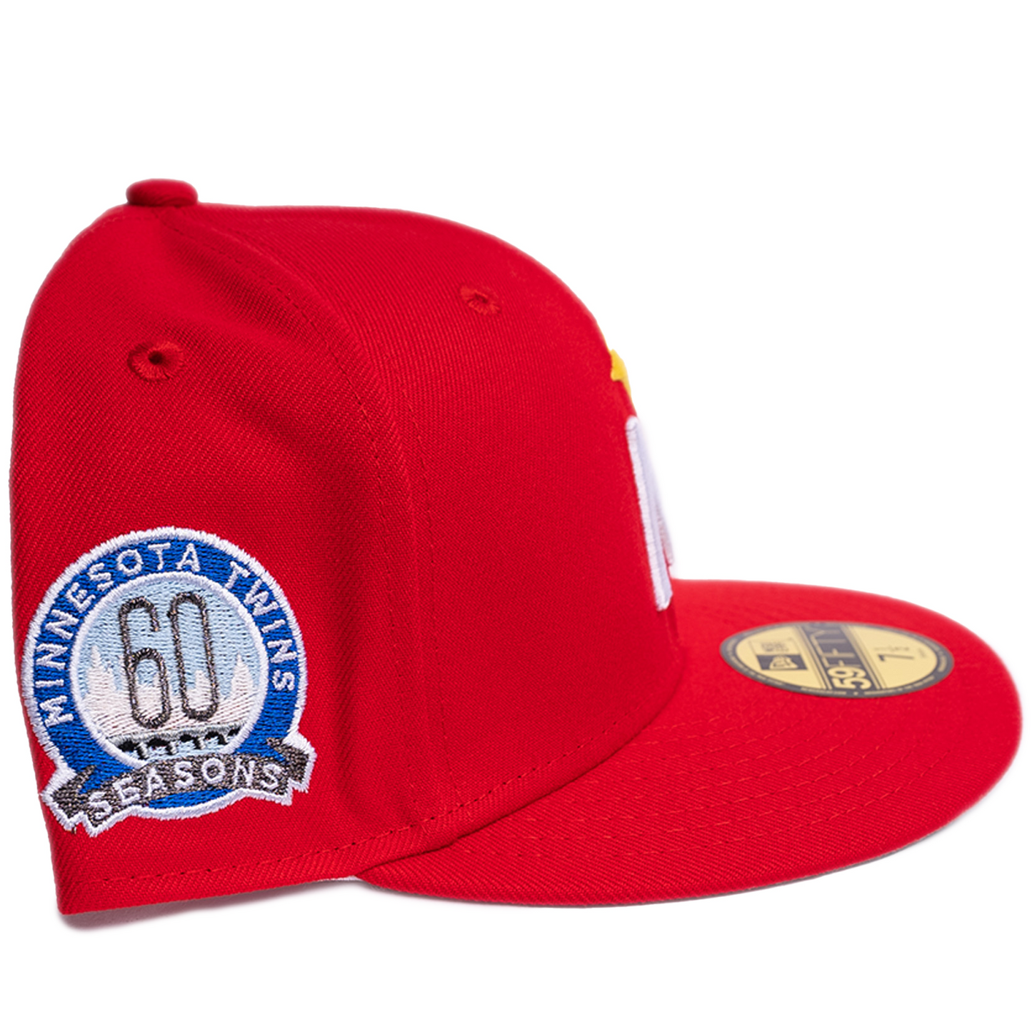 New Era Minnesota Twins 59Fifty Fitted Hat - Front Door Red