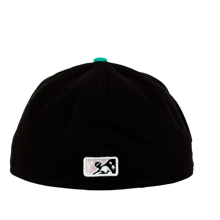 New Era Miami Amigos - 59FIFTY Custom Fitted Hat - Black / Teal