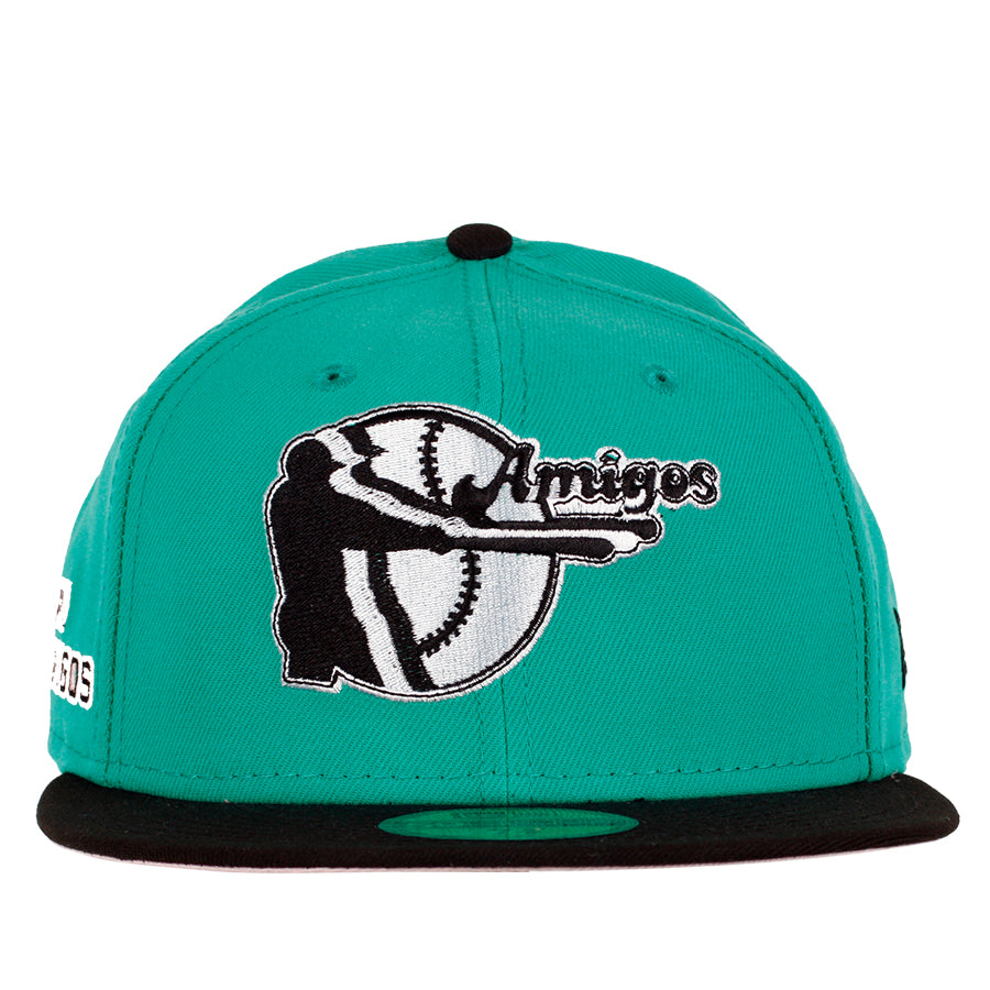 New Era Miami Amigos - 59FIFTY Custom Fitted Hat - Teal / Black