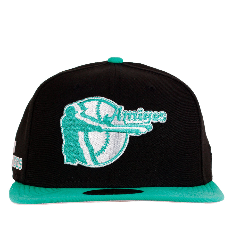 New Era Miami Amigos - 59FIFTY Custom Fitted Hat - Black / Teal