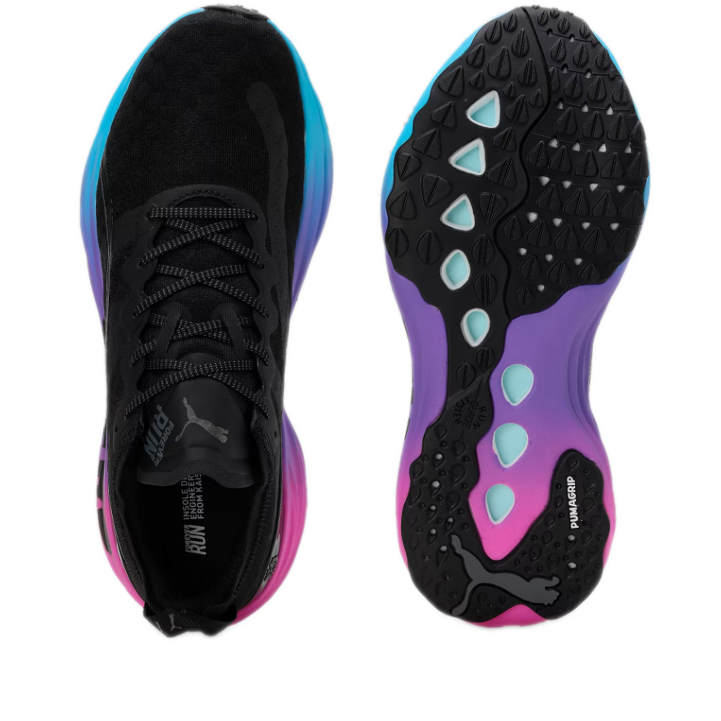 Men's Puma ForeverRUN NITRO - Black/ Sunset