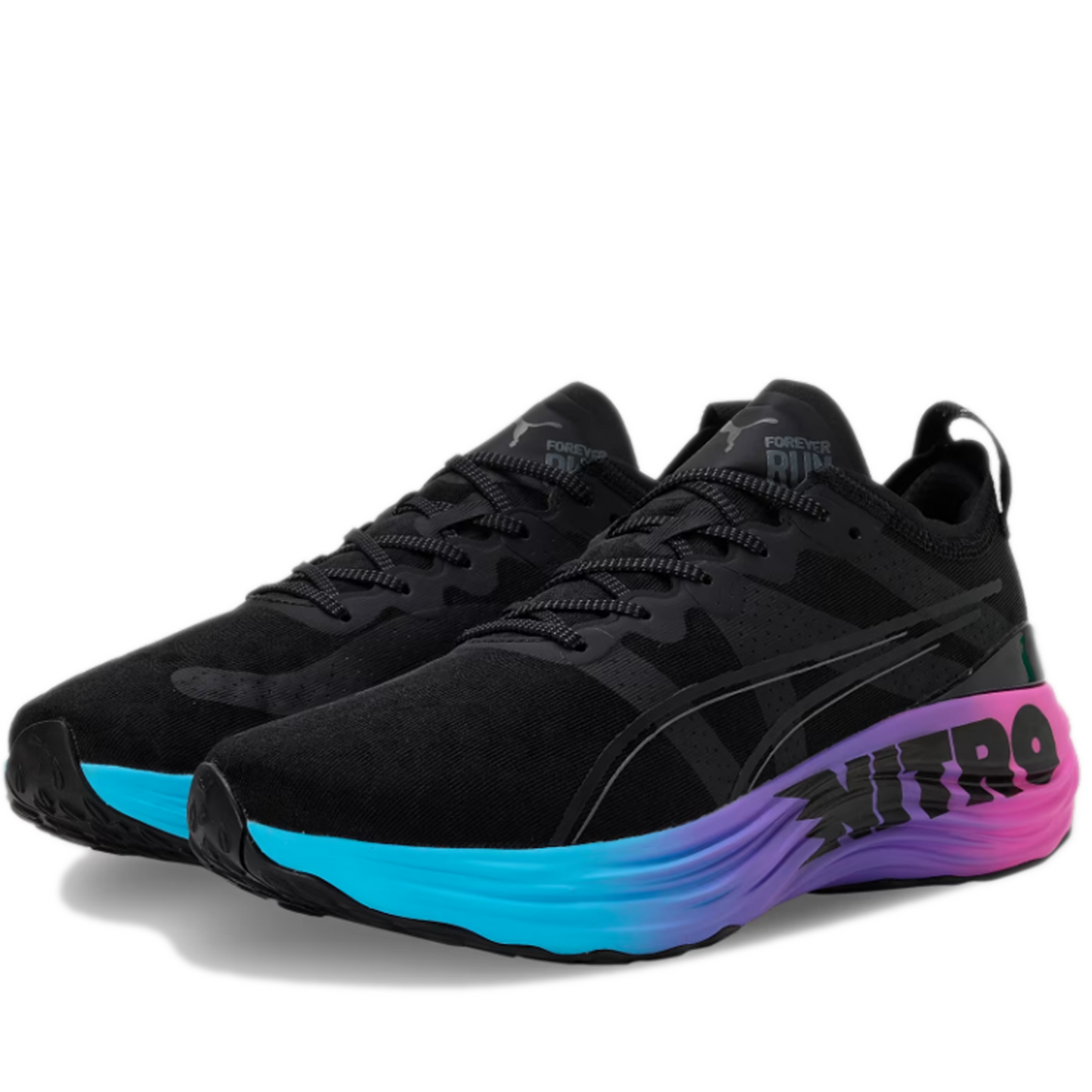 Men's Puma ForeverRUN NITRO - Black/ Sunset