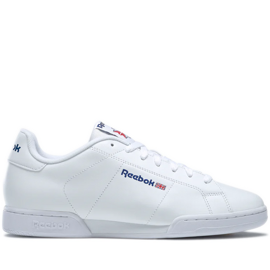 Men's Reebok NPC II Shoes - White/White Side