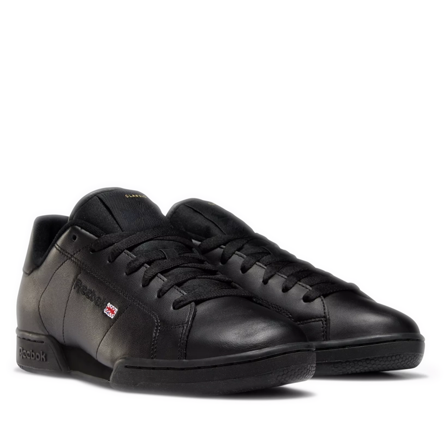 Men's Reebok NPC II Shoes - Black Front Side